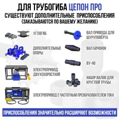 Трубогиб ручной Цепон ПРО